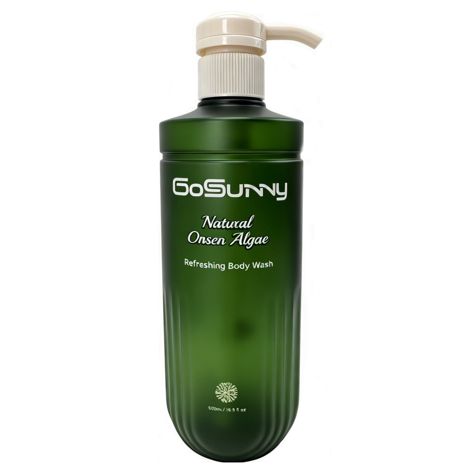 GoSunny Natural Onsen Algae Refreshing Body Wash 16.9 FL OZ / 500 ML